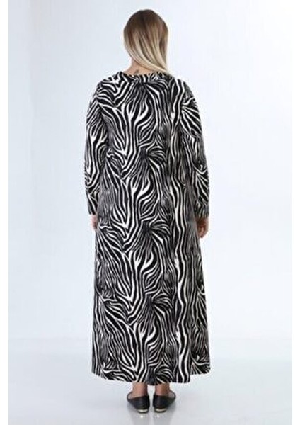 Büyük Beden Likralı Uzun Süet Yumoş Kumoş Elbise modelleri