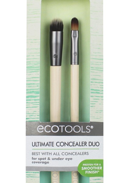 Ecotools Ultimate Concealer Kapatıcı Fırçası 2'li Makyaj Fırçası