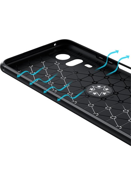 Vivo Y31 2021 Focus Serisi Yüzük Standlı Silikon Kılıf - Siyah fırsatları