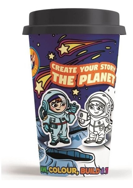 Kızılkaya oyuncak Art In A Cup - Create Your Story - The Planet