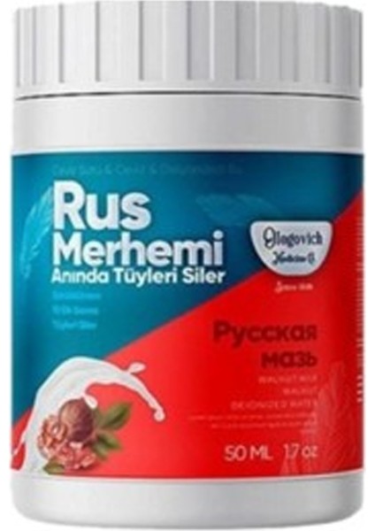 Olegovich Medicine Rus Merhemi Genital Bölge Tüy Dökücü Kremi 50 ml 1 Adet