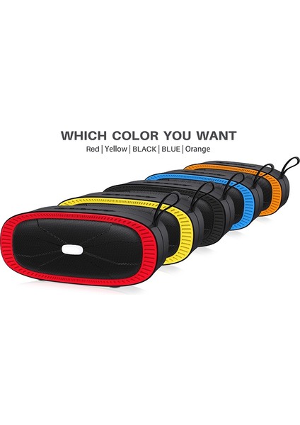 NR-4022 Tws Saplı 2 Renkli Bluetooth Hoparlör (Kırmızı) (Yurt Dışından) fiyatları