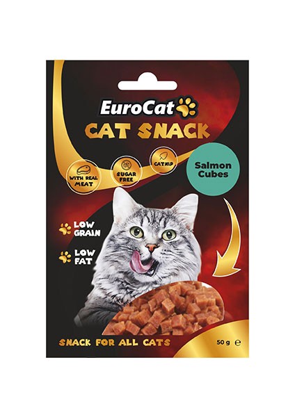 Salmon Cubes Kedi Ödül 50GR