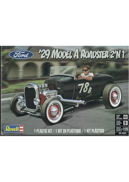 Maket Model Kit 29 Ford Roadster 14463