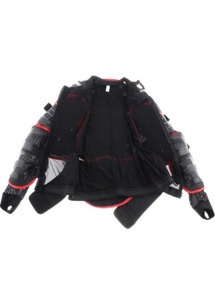 Motosiklet Tam Vücut Ceket Zırh Motocross Yarış Omurga Göğüs Gömleği Dişli Siyah + Kırmızı Xxxl (Yurt Dışından) modelleri