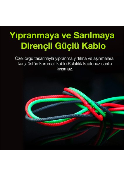 Vx2 Gaming 3.5mm Kulak Içi Mikrofonlu Oyuncu Kulaklığı Gurultu Engelleyici AL-34549 Siyah fırsatları