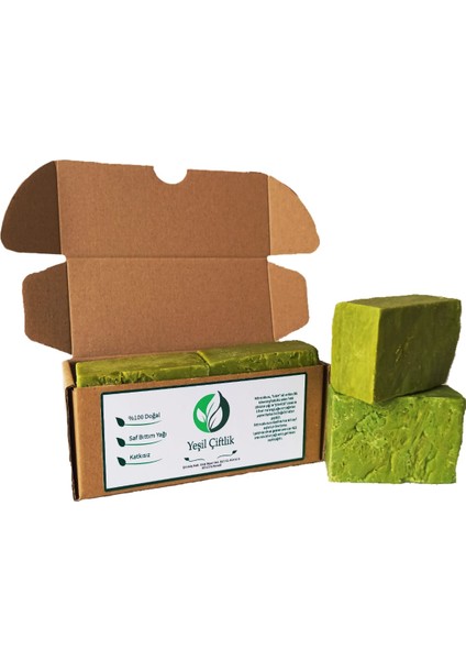 Doğal Ürünler Siirt El Yapımı Bıttım Sabunu (4 Kalıp)