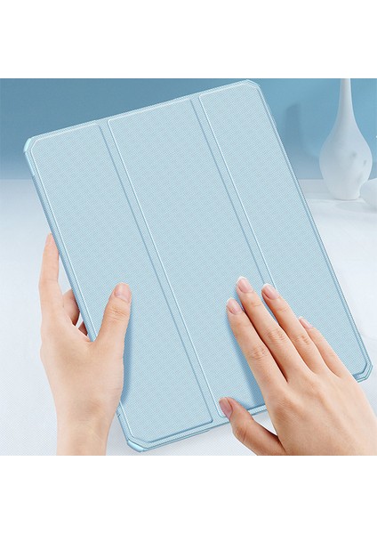 iPad Pro 11 (2018,2020,2021) Kılıf Kalem Bölmeli Toby Series Mavi indirimleri