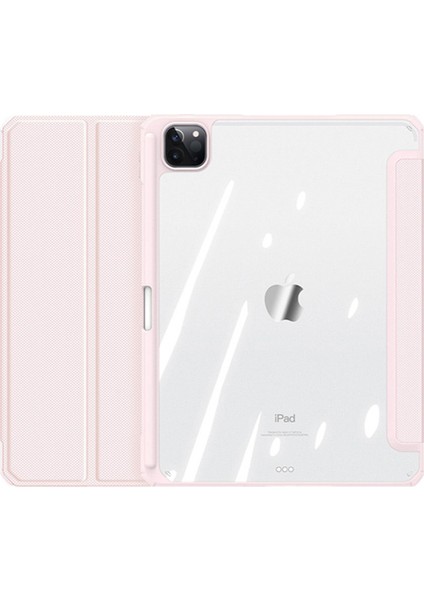 iPad Pro 11 (2018,2020,2021) Kılıf Kalem Bölmeli Toby Series Pembe modelleri
