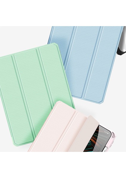 iPad Pro 11 (2018,2020,2021) Kılıf Kalem Bölmeli Toby Series Yeşil modelleri