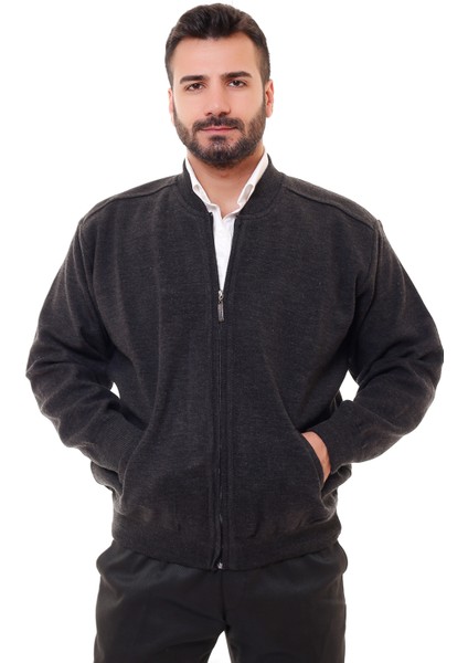 Çelik Örgü Erkek Astarlı Mont