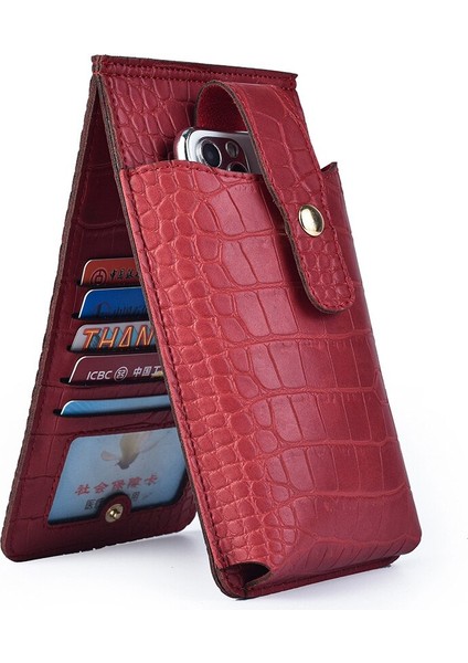 Cüzdan Kadın Timsah Desen Mini Telefon Çantası Kredi Kartı Sahibi Bayan Omuz Çantası Küçük Crossbody Çanta Kadın Cüzdan Poşet (Yurt Dışından) indirimleri