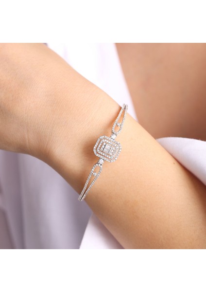 Baget Altın Kelepçe Bileklik