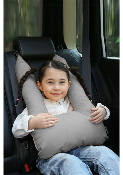Pillow Çocuk Emniyet Kemer Yastığı Oto Emniyet Kemeri Gri fiyatları