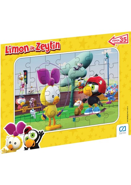 Ca Games Limon Ile Zeytin Frame Puzzle 35-2