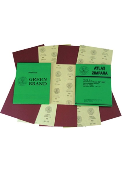 Kırmızı Zımpara 180 Kum