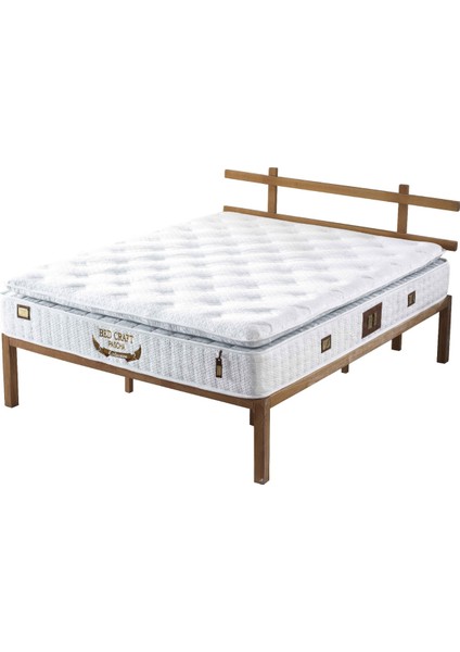 Pascha Fermuarlı Pedli Full Ortopedik Paket Yaylı Yatak
