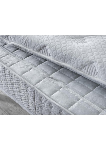 Pascha Fermuarlı Pedli Full Ortopedik Paket Yaylı Yatak