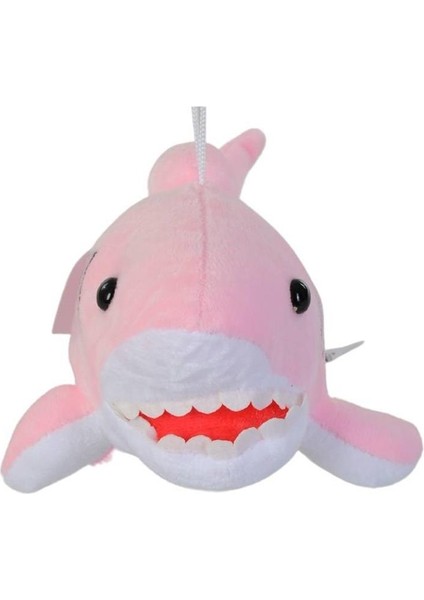 Müzikli Peluş Köpek Balığı Baby Sharky 30 Cm. - Pembe