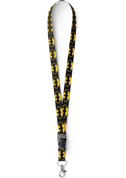 Boyun Askı Ipi & Dikey Kart Poşeti Batman Lisanslı Yaka Kartı