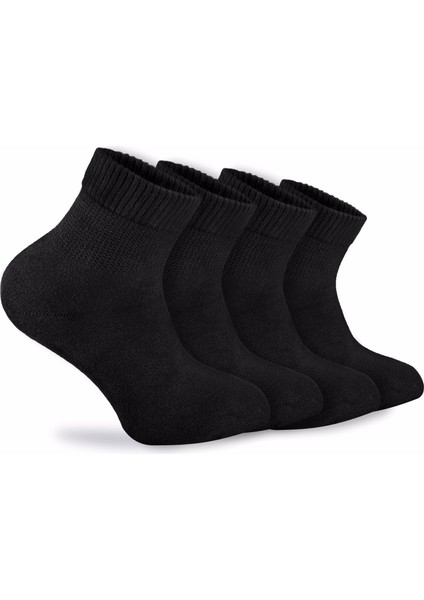 Nova Socks Kadın 4'lü Bambu Lastiksiz Sıkmayan Extra Rahat Şeker Çorabı / Çorap