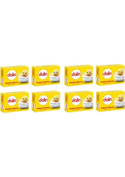 Bebek Sabunu Hassas Ciltler Için 100 Gr. x 8 Adet