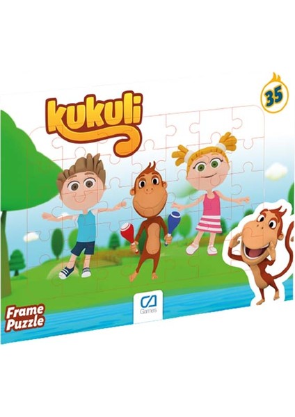 Ca Games Kukuli 35 Parça Frame PUZZLE-5137 (Ca Games)