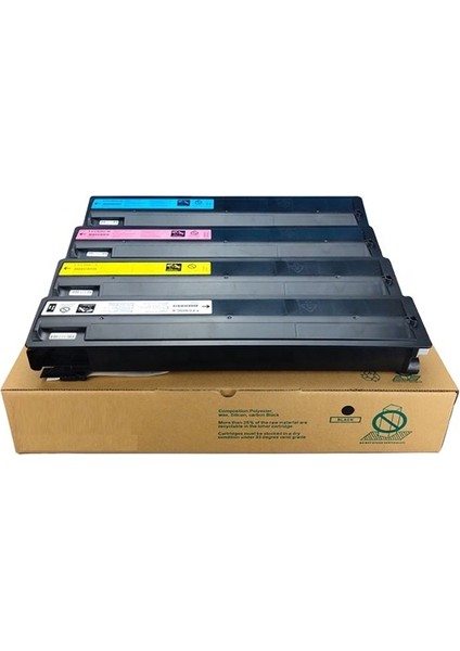 Toshiba T-FC210 2010AC 2510AC Kırmızı Toner Zebra Muadil