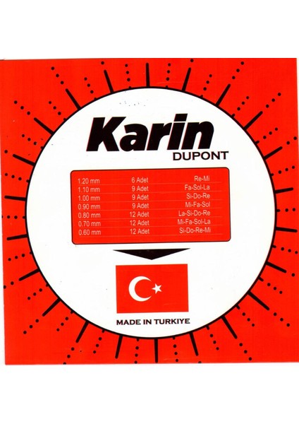 Kanun Teli Siyah Dupont fiyatları