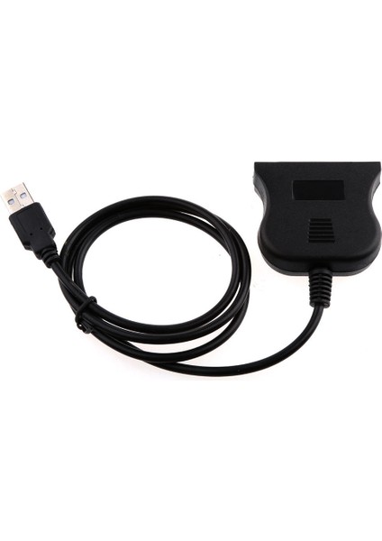 Siyah Kablo USB 25 Pin Paralel Yazıcı Kablosu Adaptörü Dönüştürücü (Yurt Dışından)