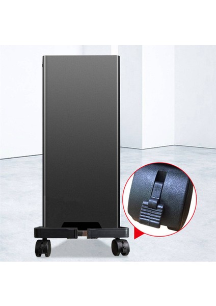 Cep Bilgisayar Kulesi Standı Kat Halı Oyun Pc Durumda Siyah (Yurt Dışından)
