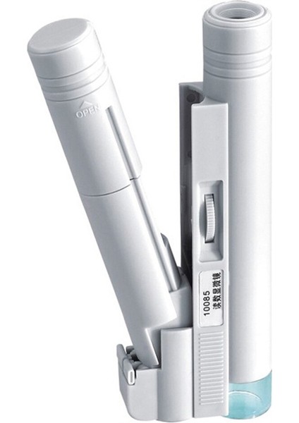 El Taşınabilir 100X Yakınlaştırma Çıft Tüp LED Işık Mikroskop Büyüteç Büyüteç Aa Pil Laboratuar Çalışması Hobileri Toplayıcılar Içın (Yurt Dışından) fırsatları