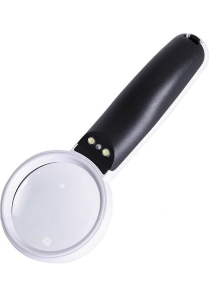 Taşınabilir 11X El Büyüteç Işıklı Saplı Büyüteç 2 LED ile Okuma Tanımlama Içın 1 Ultraviyole Lamba (Yurt Dışından) modelleri