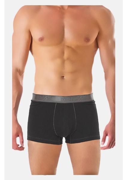 Siyah Renk Bamboo Erkek Boxer