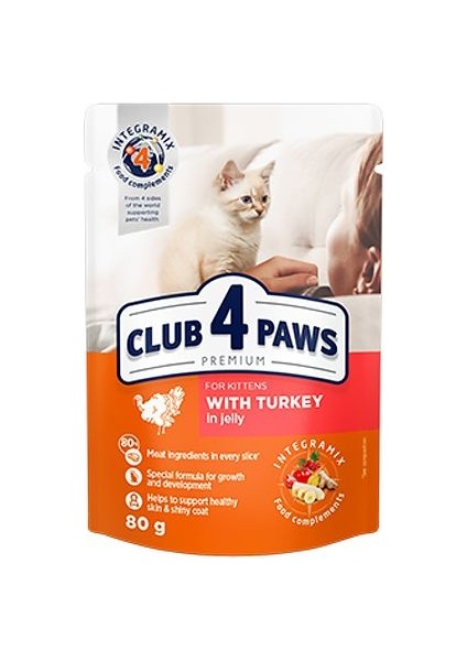 Hindili Prem Pouch Yavru Kedi Maması 80 Gram