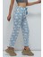 Desenli Içi Pamuklu Pijama Altı Mavi 1