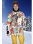 Doksanlar Temalı Outdoor Mont, Kayak ve Snowboard Montu Ön Fermuarlı 2