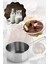 3 Lü Set Paslanmaz Çelik Kaçerola Sütlük ve Sosluk 12-14-16 cm 4