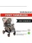 Babydoor Lüks Bebek Arabası -Puset Yağmurluğu -Stoller Rain Cover 2