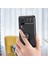 Vivo V21 Focus Serisi Yüzük Standlı Silikon Kılıf - Siyah 5