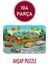 104 Parça Ahşap Puzzle Kara ve Hava Araçları 1
