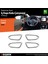 Renault Captur 2 Krom İç Kapı Kolu Çerçevesi 4 Prç. 2020 Üzeri 2