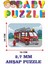 Baby Ahşap Itfaiye Arabası Dev Parçalı Eğlenceli Puzzle 50X70 cm Puzzle 2