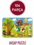 Çiftçi ve Sevimli Çiftlik Hayvanları 104 Parça Ahşap Puzzle 1