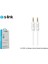 SL-SP70 1m Beyaz 3.5mm Stereo Ses Kablosu 2