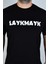 Layk Mayk Kabartma Baskılı Erkek T-Shirt Relaxed Fit - 2