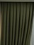 Haki Düz Renk Pilesiz Keten Fon Perde, Pilesiz Ekstraforlu, Tek Kanat 80 x 240 Cm. 4