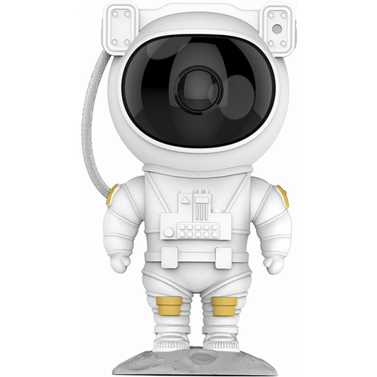 Yeelock Astronot Projektör Lambası - Beyaz (Yurt Dışından)