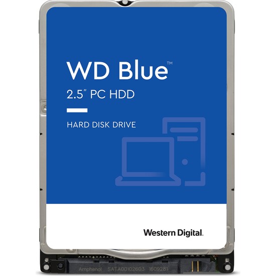 WD Blue WD10SPZX-08 2.5" 1TB Sata Notebook Hard Disk