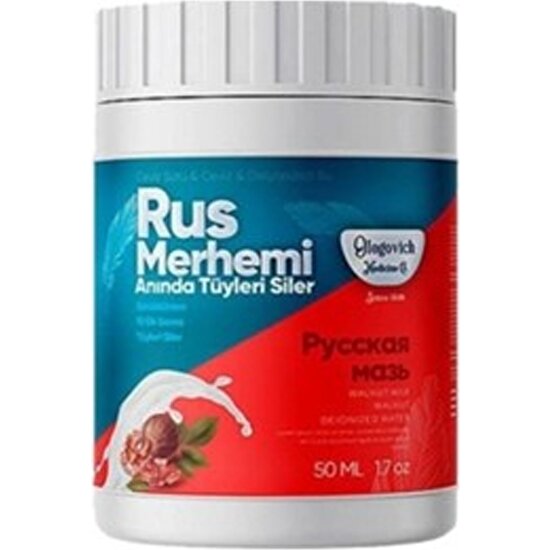 Olegovich Medicine Rus Merhemi Genital Bölge Tüy Dökücü Kremi 50 ml 1 Adet